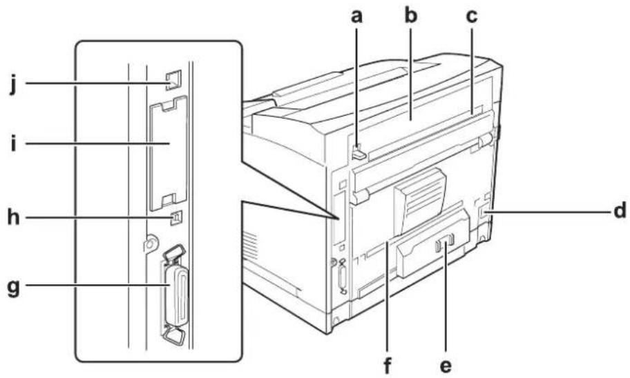 EPSON AcuLaser M8000 - Rückansicht - 1