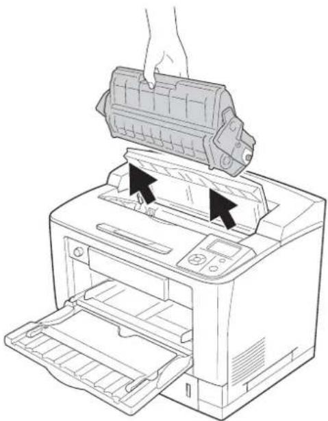 EPSON AcuLaser M8000 - Papierstau MZ A (MZ-Papierfach oder Abdeckung A) - 4