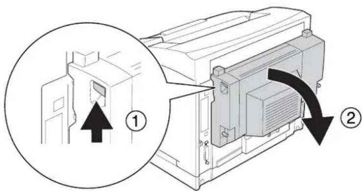EPSON AcuLaser M8000 - Entfernen der Duplexeinheit - 2