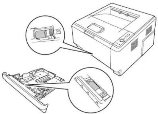 EPSON AcuLaser M2010 - Reinigen der Aufnahmerolle - 3