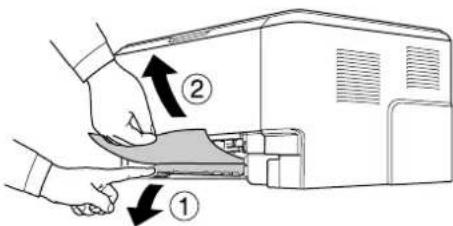 EPSON AcuLaser M2010 - Papierstau rund um das DM-Papierfach - 3