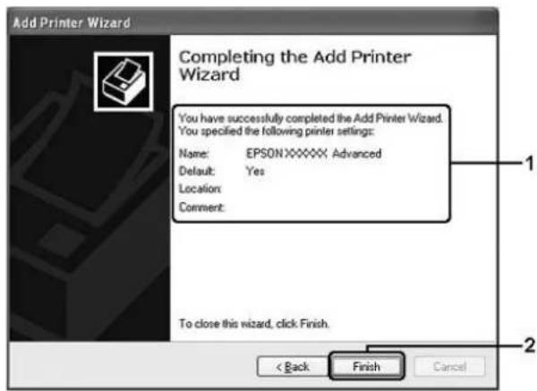 EPSON AcuLaser M2010 - Hinweis: - 1