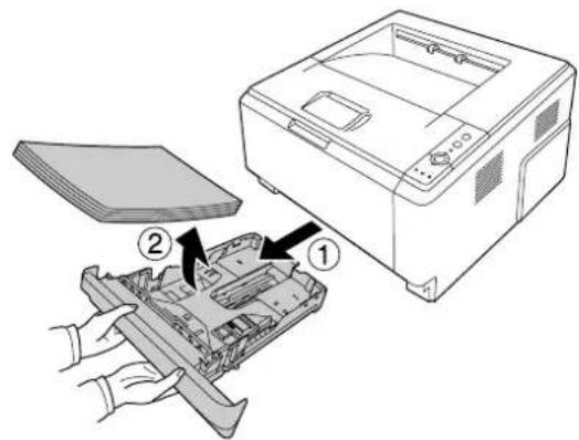 EPSON AcuLaser M2010 - Reinigen der Aufnahmerolle - 2