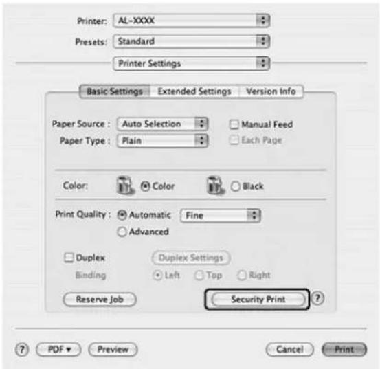EPSON AcuLaser C9200 - Mac OS X 10.4 oder niedriger - 1