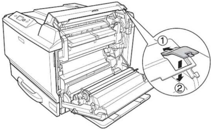 EPSON AcuLaser C9200 - Entfernen der Duplexeinheit - 11