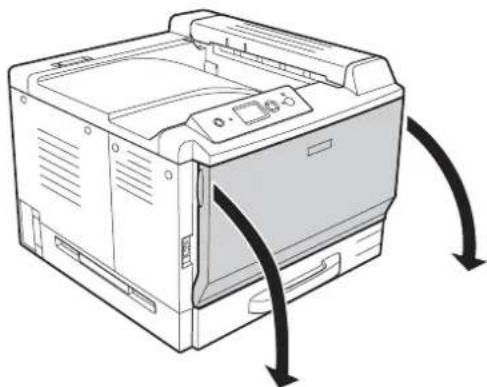 EPSON AcuLaser C9200 - Reinigung des Belichtungsfensters - 1