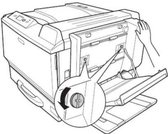 EPSON AcuLaser C9200 - Entfernen der Duplexeinheit - 4