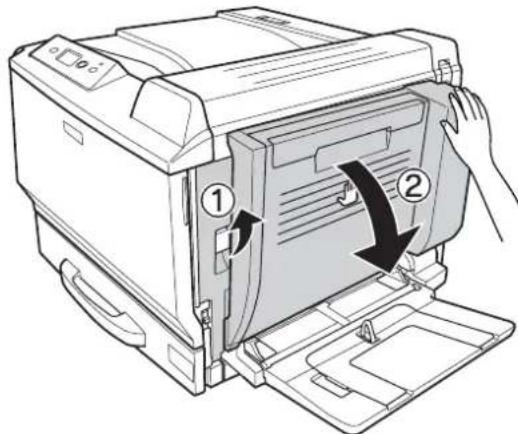 EPSON AcuLaser C9200 - Entfernen der Duplexeinheit - 6