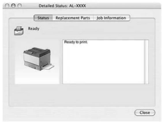 EPSON AcuLaser C9200 - Status detailliert - 1