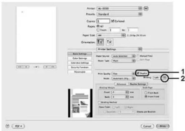 EPSON AcuLaser C9200 - Mac OS X 10.5 - 1