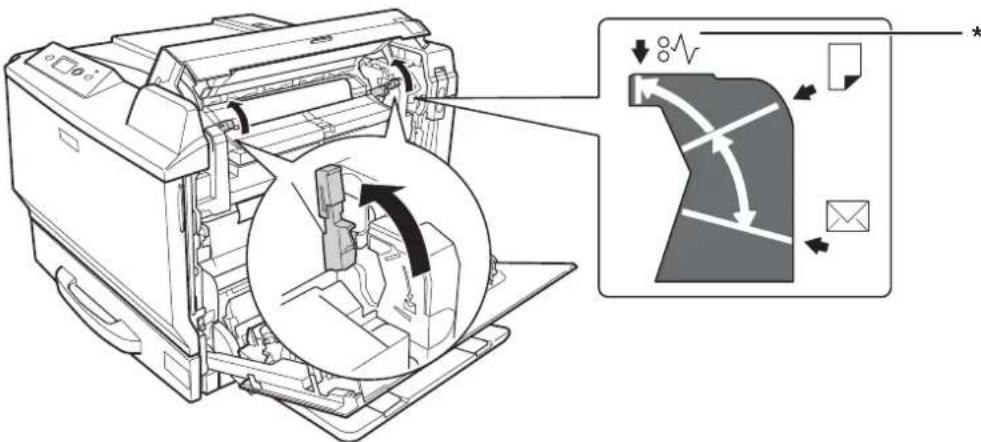 EPSON AcuLaser C9200 - Papierstau B H (Abdeckung B oder H) - 3