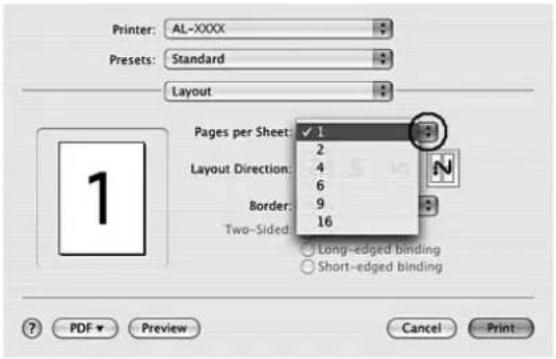 EPSON AcuLaser C9200 - Mac OS X - 1