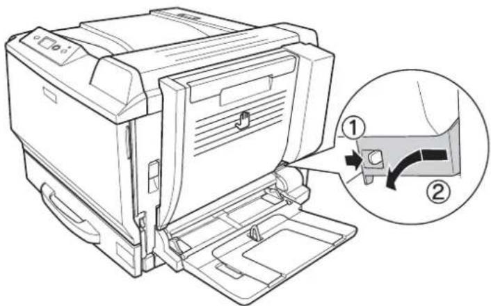 EPSON AcuLaser C9200 - Entfernen der Duplexeinheit - 1