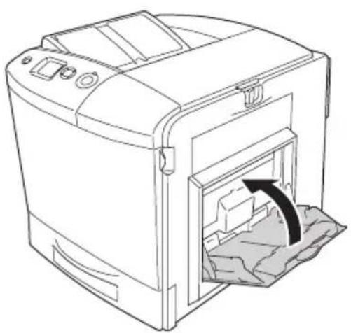 EPSON AcuLaser 2600 - Reinigen des Ausgabefachs - 6
