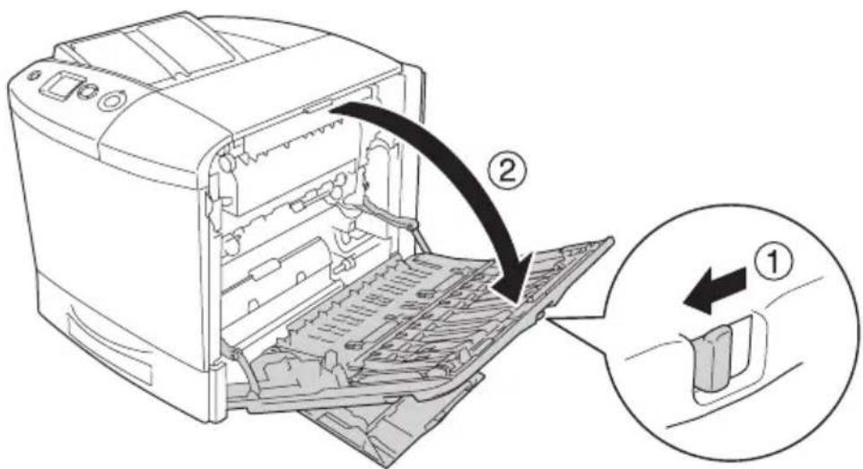 EPSON AcuLaser 2600 - Duplexeinheit installieren - 2