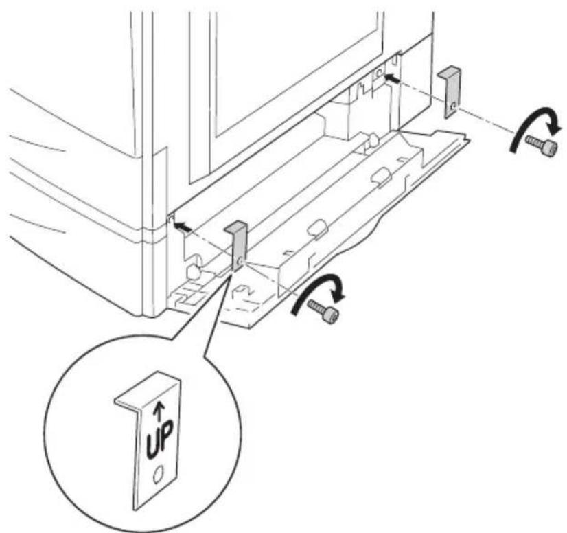 EPSON AcuLaser 2600 - Installieren des optionalen Zusatzpapiermagazins - 3