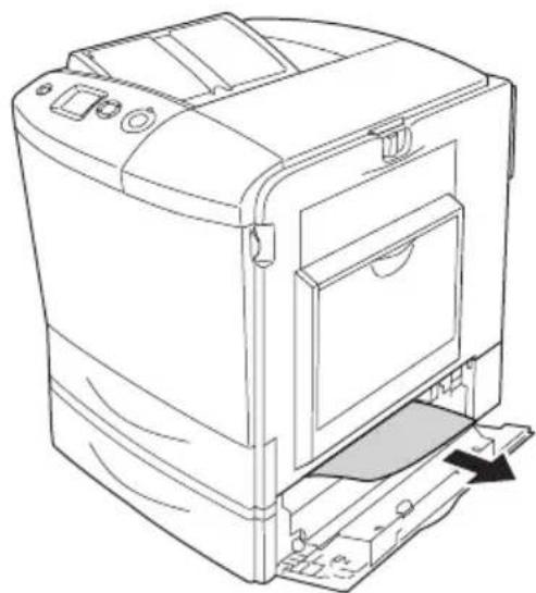 EPSON AcuLaser 2600 - Papierstau A, E, C2 (Abdeckung A, E und optionales Zusatzpapiermagazin) - 7