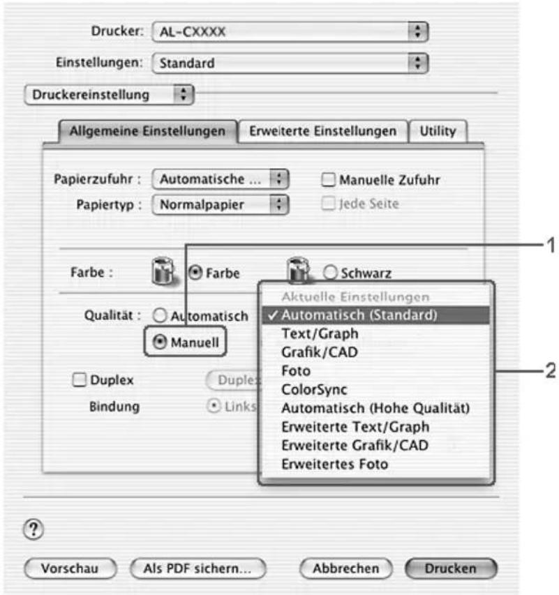 EPSON AcuLaser 2600 - Benutzer von Mac OS X - 1