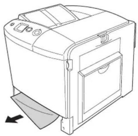 EPSON AcuLaser 2600 - Papierstau A, C1 (Abdeckung A und Standardpapierkassette) - 7
