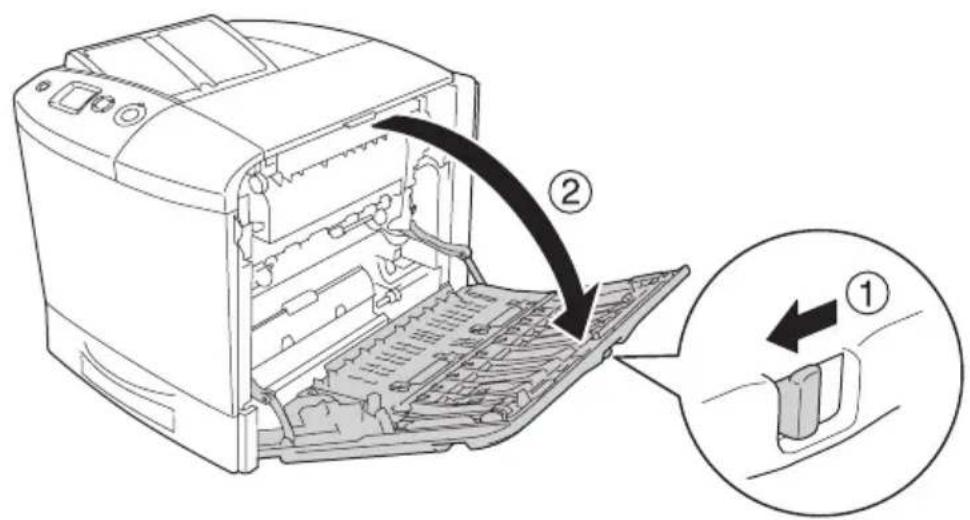 EPSON AcuLaser 2600 - Austauschen der Fixiereinheit - 1
