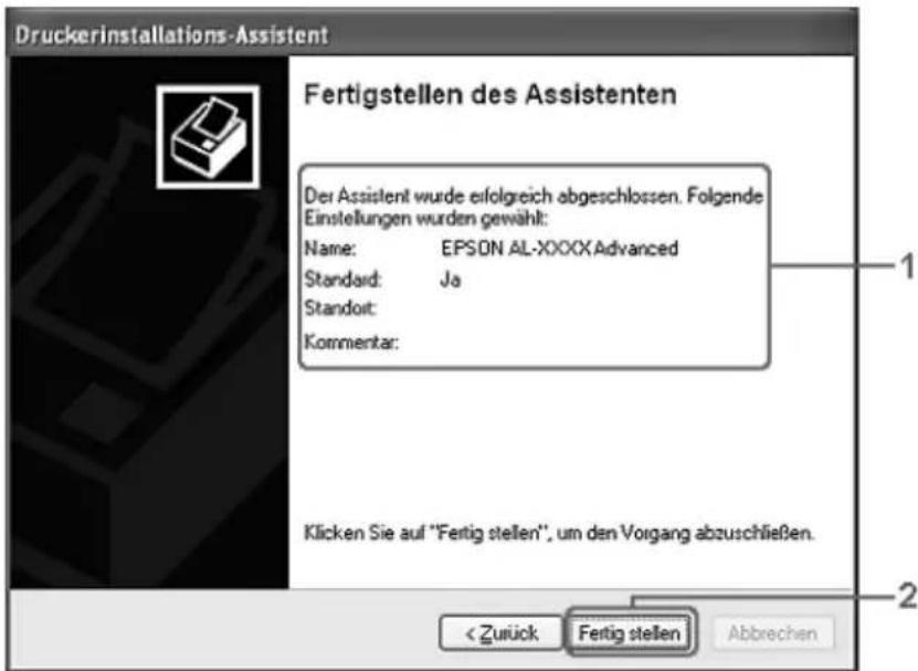 EPSON AcuLaser 2600 - Hinweis: - 1