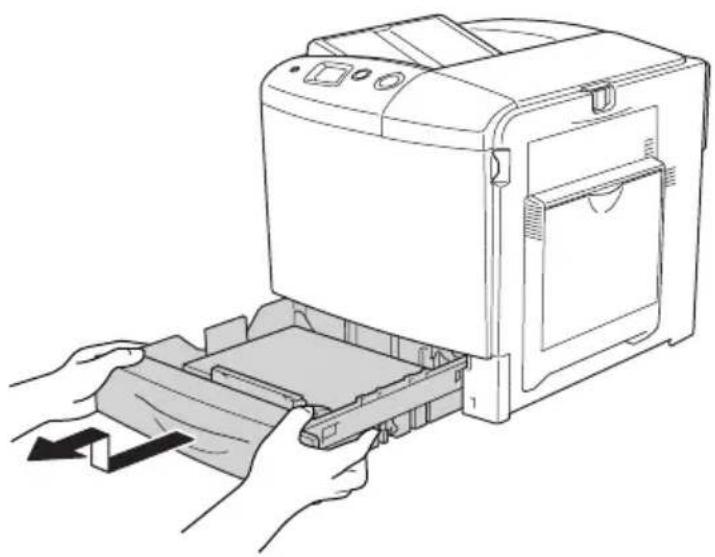 EPSON AcuLaser 2600 - Papierstau A, C1 (Abdeckung A und Standardpapierkassette) - 6
