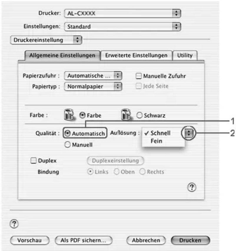 EPSON AcuLaser 2600 - Benutzer von Mac OS X - 1