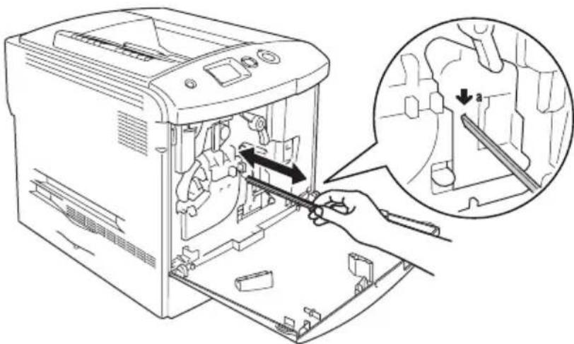 EPSON AcuLaser 2600 - Austauschen des Fotoleiters - 11