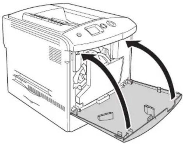 EPSON AcuLaser 2600 - Austauschen einer Tonerpatrone - 8