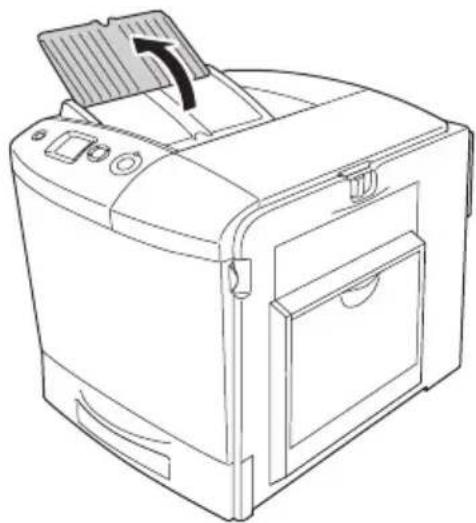 EPSON AcuLaser 2600 - Reinigen des Ausgabefachs - 1