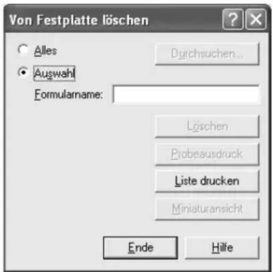 EPSON AcuLaser 2600 - Formularoverlay-Daten vom Festplattenlaufwerk löschen - 1