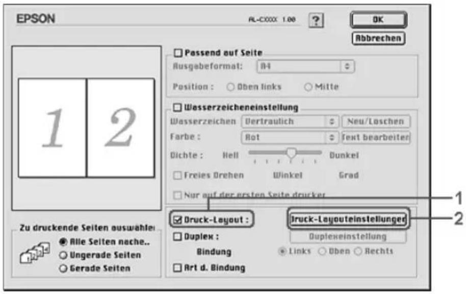 EPSON AcuLaser 2600 - Mac OS 9 - 1