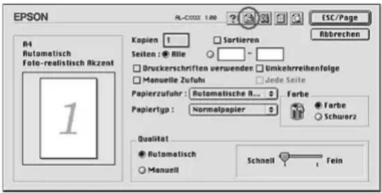 EPSON AcuLaser 2600 - Mac OS 9 - 1