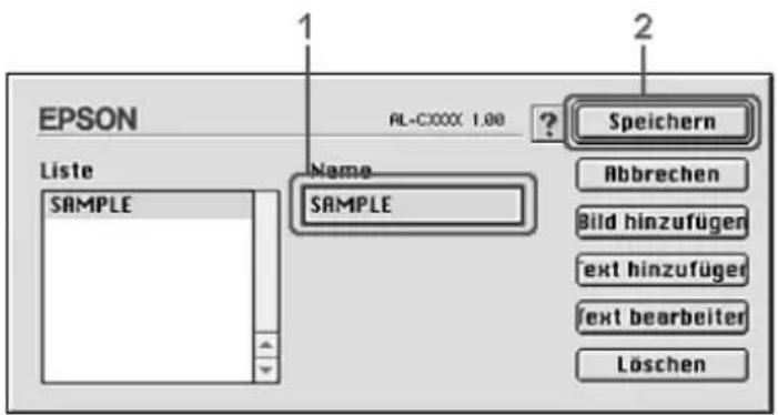 EPSON AcuLaser 2600 - Erstellen eines neuen Wasserzeichens - 4