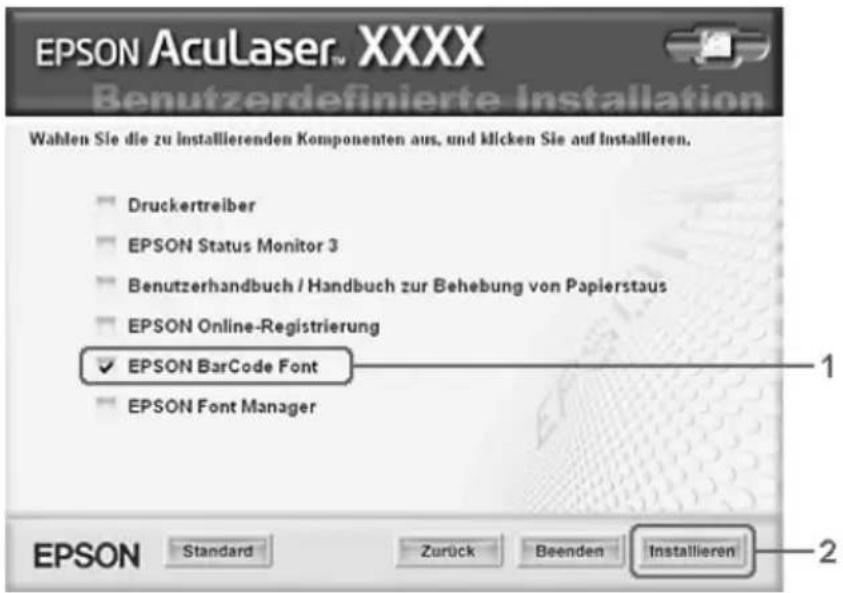 EPSON AcuLaser 2600 - Hinweis: - 4