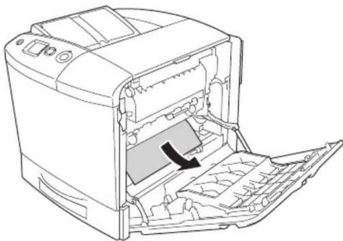 EPSON AcuLaser 2600 - Papierstau MZ, A (MZ-Papierfach und Abdeckung A) - 5