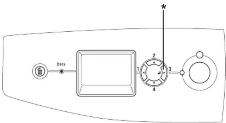 EPSON AcuLaser 2600 - Drucken eines Statusblatts - 1