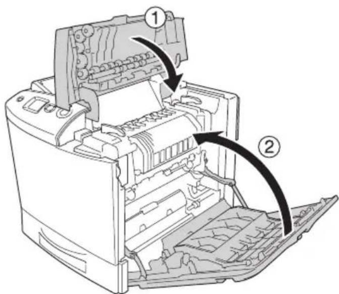 EPSON AcuLaser 2600 - Papierstau A, B (Abdeckung A und B) - 13
