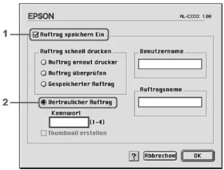 EPSON AcuLaser 2600 - Mac OS 9 - 1