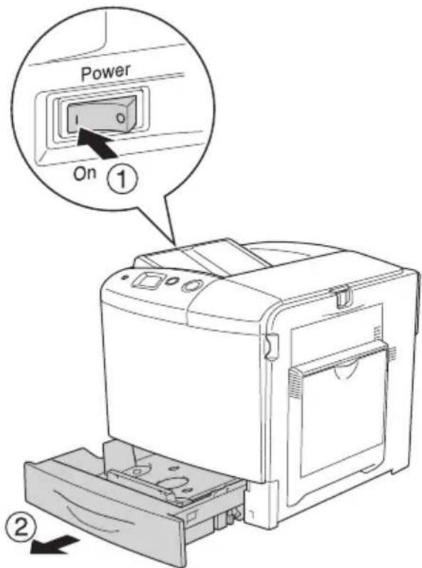 EPSON AcuLaser 2600 - Einlegen von Papier - 1