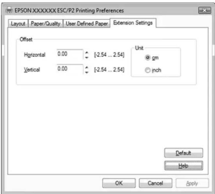 EPSON PLQ-30M - Änderung der Druckertreibereinstellungen - 1