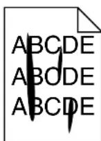 LEXMARK C762 - Streaked vertical lines - 1