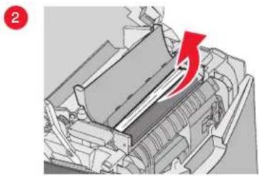 LEXMARK C534 - Jams under the fuser or fuser cover - 4