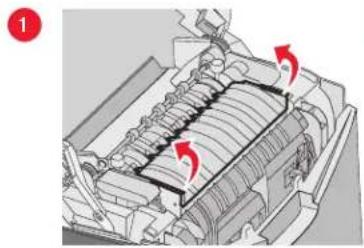 LEXMARK C534 - Jams under the fuser or fuser cover - 3