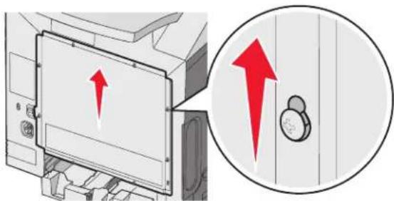 LEXMARK C534 - Accessing the system board to install internal options - 3