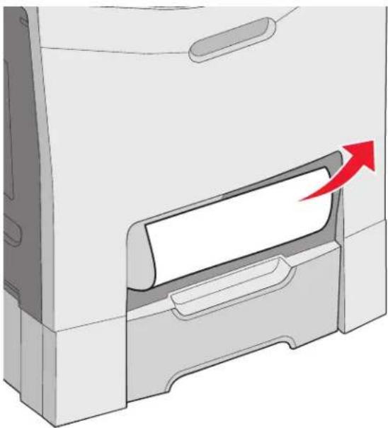 LEXMARK C534 - Clearing Tray 2 jams - 3