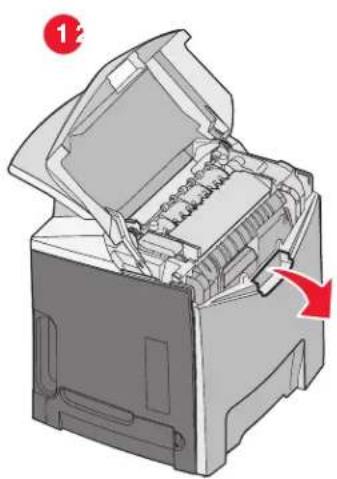 LEXMARK C534 - Jams in the duplex area - 2