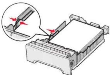 LEXMARK C534 - Loading the standard tray - 5