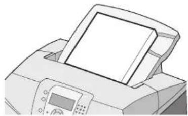 LEXMARK C534 - Using the standard exit bin - 1