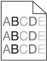 LEXMARK C534 - Uneven print density - 1